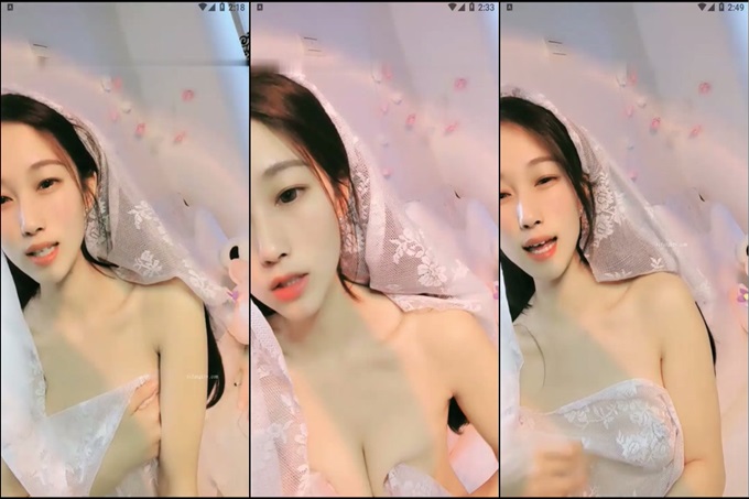  今年19岁的大一超级耐看的纯妹子，看到如此清纯干净的小仙女，众网友表示【妈妈，我要谈恋爱了】白婚纱仙气飘飘