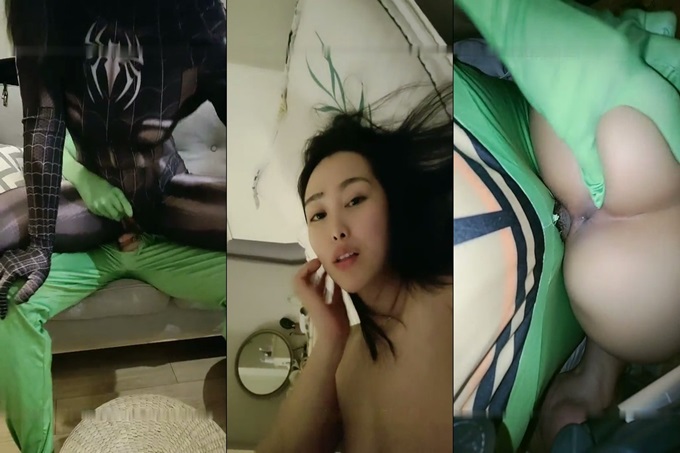 气质美少妇化身女蜘蛛侠VS神龟▌一颗大梨 ▌蜘蛛侠被按在胯下摩擦，缩阴功差点让神龟交械投降